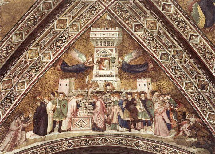 GIOTTO di Bondone Franciscan oil painting image
